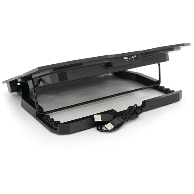 Підставка для ноутбука Ice Coorel K5 10-17" Black (YT35672) - изображение 3