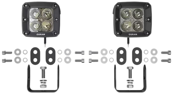 Światło drogowe Osram LED riving Cube VX80-SP 12/24 V 1300 lm 2 szt (LEDWL101-SP) (4062172141970) - obraz 4