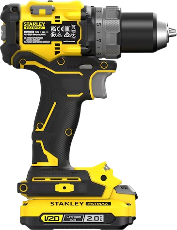 Дриль-шуруповерт Stanley FatMax V20 з 2 акумуляторами 2 Аг (SFMCD725D2K-QW) - зображення 2