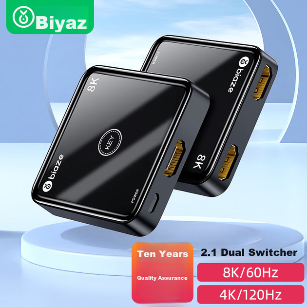 HDMI-перемикач BIAZE ZH171 8K при 60 Гц - зображення 11
