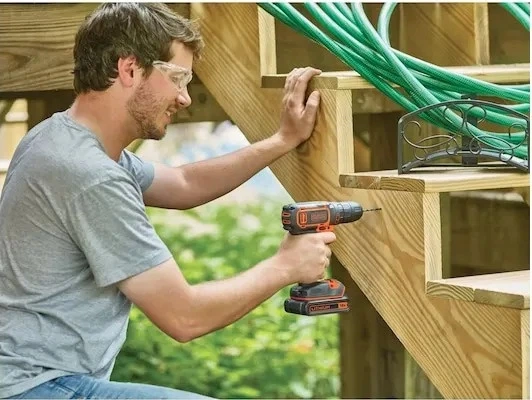 Дриль-шуруповерт Black+Decker 18 В з акумулятором 1.5 Аг (BDCDC18-QW) - зображення 3