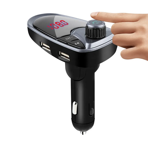 FM-модулятор для авто M1-BT, с Bluetooth и MP3 / Автомобильный ФМ-трансмиттер / Модулятор в машину - изображение 3