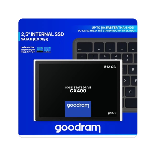 SSD Goodram CX400 512GB (TGD-SSDPRCX400512G2) - изображение 5