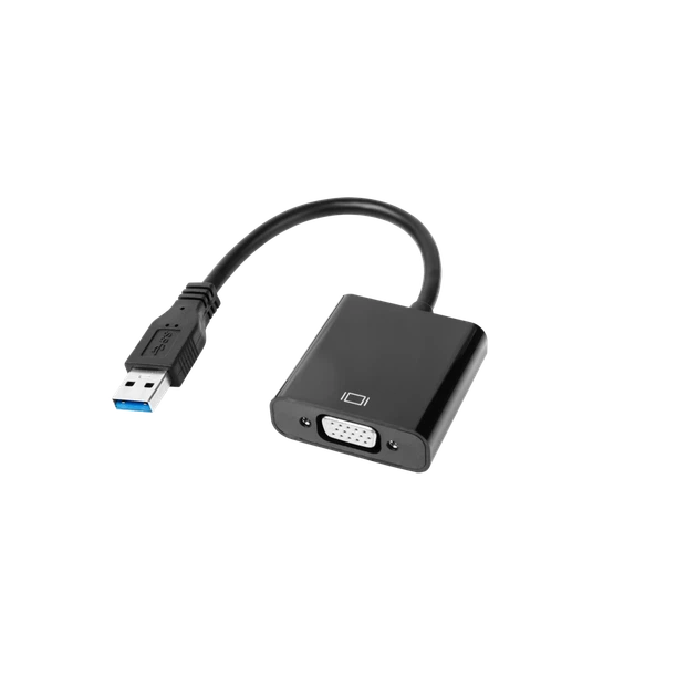 Адаптер Cabletech USB 3.0 - VGA (KOM0984) - Фото 1 Адаптер Cabletech USB 3.0 - VGA (KOM0984) - изображение 1