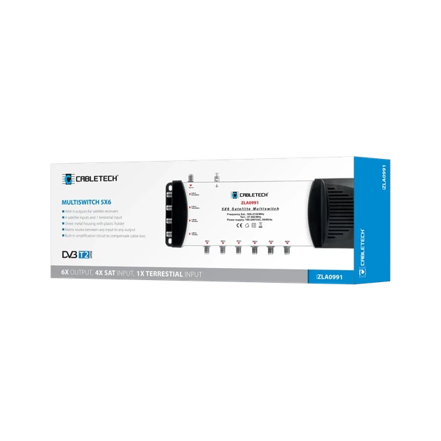 Мультисвитч Cabletech 5x6 (ZLA0991) - Фото 2 Мультисвитч Cabletech 5x6 (ZLA0991) - изображение 2