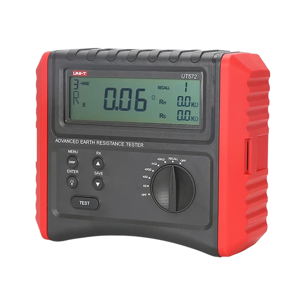 Омметр заземлення UNI-T UT572 (MIE0351) - Фото 2 Омметр заземлення UNI-T UT572 (MIE0351) - зображення 2