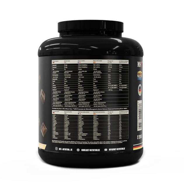 Протеїн MST BEST Whey Protein + Enzyme 2010 грам, Сироватковий протеїн смак шоколад 67 порцій - зображення 2