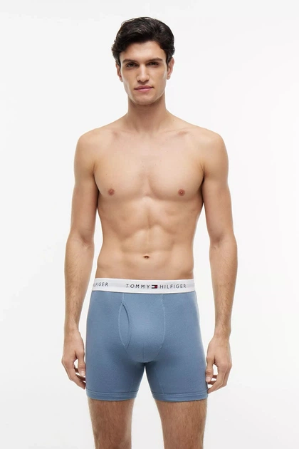 Трусы боксеры, 3 штуки Tommy Hilfiger 50(L) Сине-красный микс (154288) - изображение 6