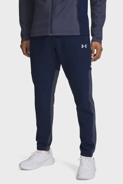 Чоловічі темно-сині спортивні штани Utility Woven Winterized Pnt Under Armour S 6006113-408 - Фото 1 Чоловічі темно-сині спортивні штани Utility Woven Winterized Pnt Under Armour S 6006113-408 - зображення 1