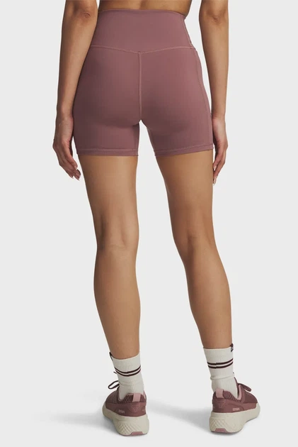 Жіночі рожеві велосипедки Pjt Rck Middie Short Under Armour L 6005086-651 - изображение 3