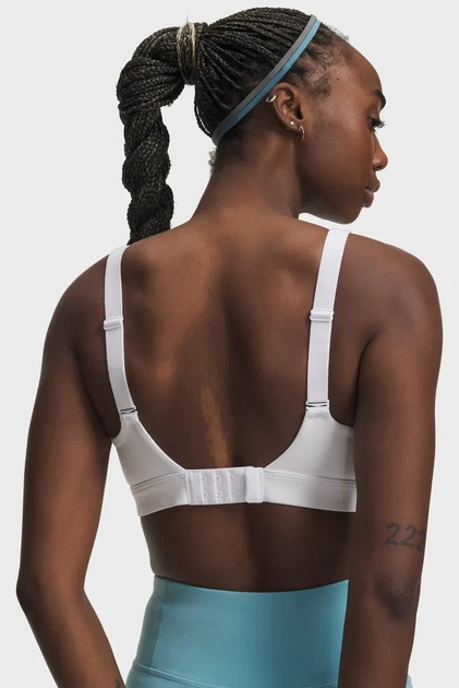 Жіночий білий топ UA Effortless High Bra Under Armour L A-C 6011263-100 - изображение 3