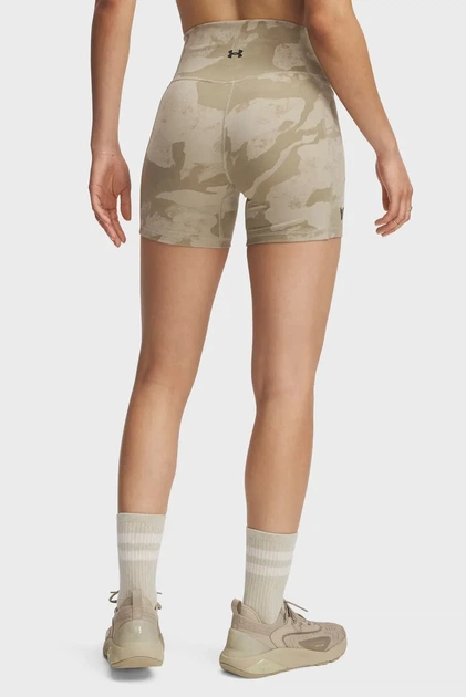 Жіночі бежеві камуфляжні велосипедки Pjt Rck Middy Short Under Armour L 1389712-299 - Фото 3 Жіночі бежеві камуфляжні велосипедки Pjt Rck Middy Short Under Armour L 1389712-299 - изображение 3