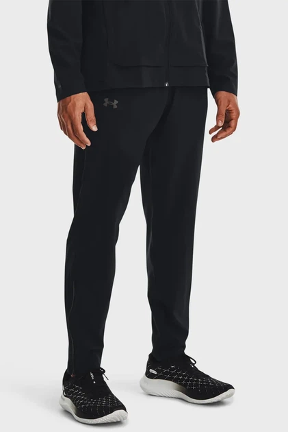 Чоловічі чорні спортивні штани UA OUTRUN THE STORM PANT Under Armour XL 1376799-001 - Фото 1 Чоловічі чорні спортивні штани UA OUTRUN THE STORM PANT Under Armour XL 1376799-001 - изображение 1