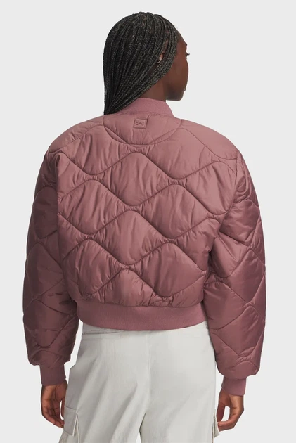 Жіночий рожевий бомбер Heritage Bomber Under Armour S 6000638-651 - Фото 3 Жіночий рожевий бомбер Heritage Bomber Under Armour S 6000638-651 - зображення 3
