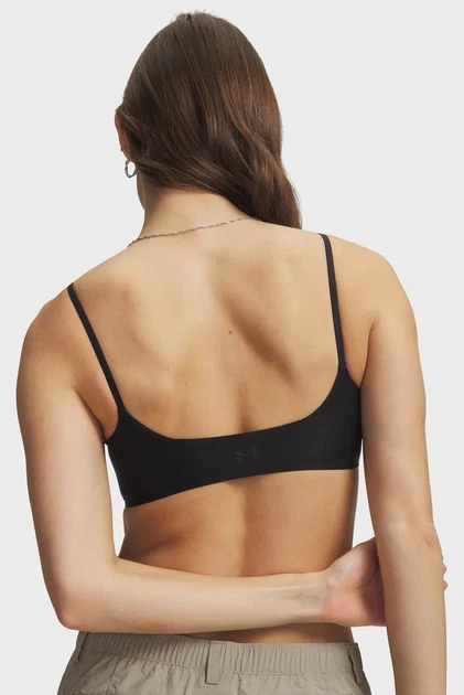 Жіночий чорний топ Soft Open Back Bralette Under Armour XS 6011153-001 - Фото 3 Жіночий чорний топ Soft Open Back Bralette Under Armour XS 6011153-001 - изображение 3