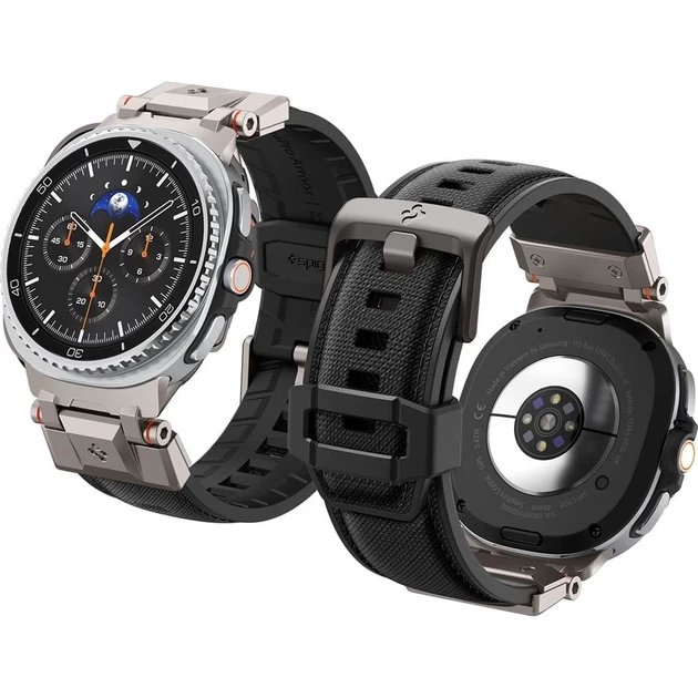 Etui ochronne Spigen DuraPro Armor do Samsung Galaxy Watch 8/9/Classic 40/44/46 mm Black (8800283312515) - Zdjęcie 1 Etui ochronne Spigen DuraPro Armor do Samsung Galaxy Watch 8/9/Classic 40/44/46 mm Black (8800283312515) - obraz 1