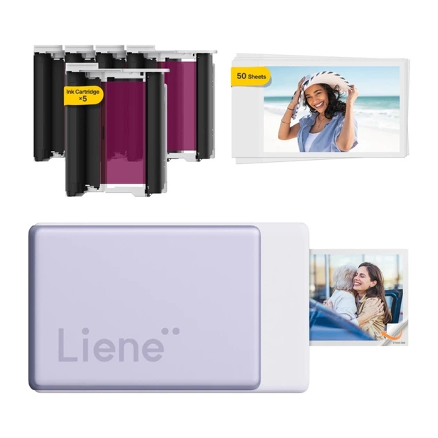 Портативный фотопринтер Liene Pearl N200 Pro 2x3" Purple (CU002-65007) - Фото 1 Портативный фотопринтер Liene Pearl N200 Pro 2x3" Purple (CU002-65007) - изображение 1