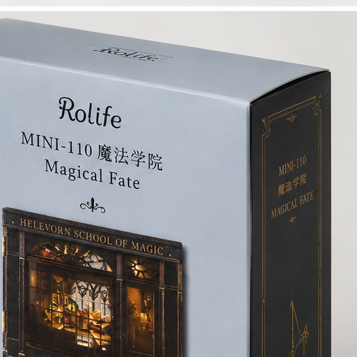 Конструктор для создания миниатюрного домика Rolife MINI-110 Magical Fate Школа магии - изображение 6