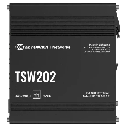 Коммутатор 8 портов управляемый Teltonika TSW202 PoE+ - изображение 5