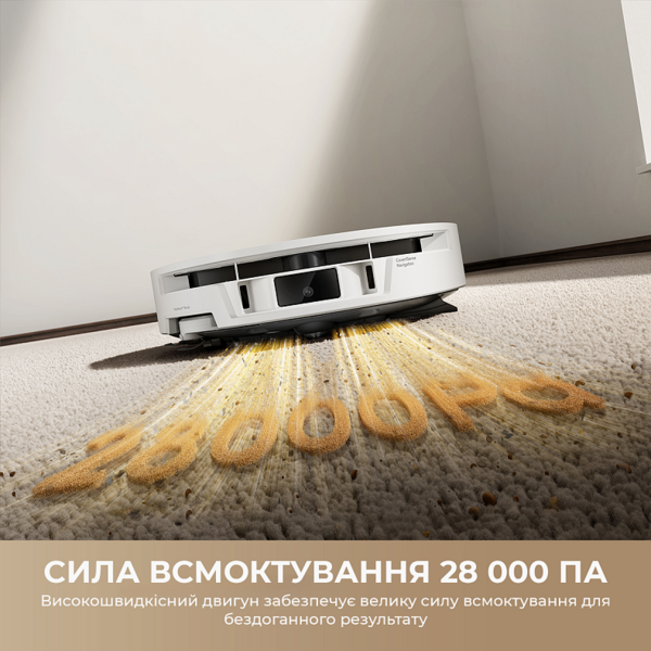 Робот-пилосос Mova S70 Roller White - зображення 3