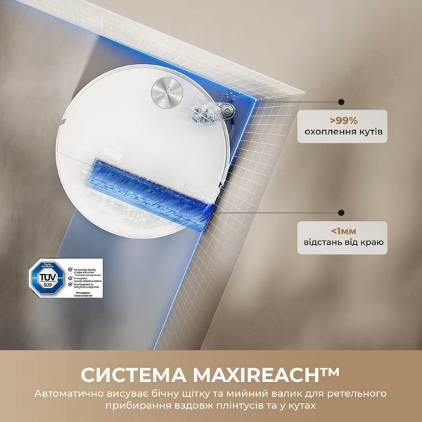Робот-пилосос Mova S70 Roller Black - зображення 8