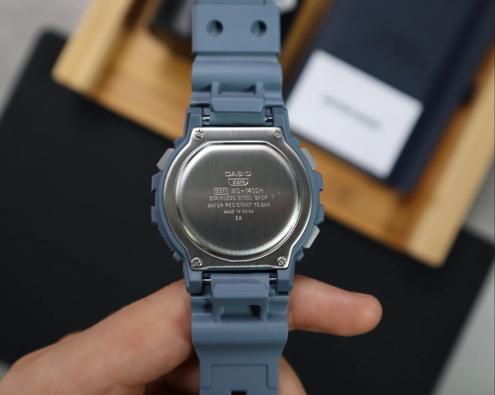 Электронные часы Casio WS-1400H-2A синие 100 м - Фото 4 Электронные часы Casio WS-1400H-2A синие 100 м - изображение 4