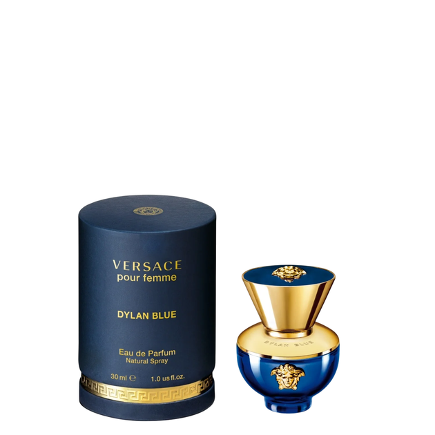 Парфумована вода для жінок Versace DYLAN BLUE FEMME, 30 мл - Фото 2 Парфумована вода для жінок Versace DYLAN BLUE FEMME, 30 мл - зображення 2