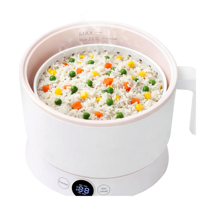 Электрокастрюля 1 литр 800 Вт для кухни антипригарное покрытие Adler MC-2826 - изображение 6