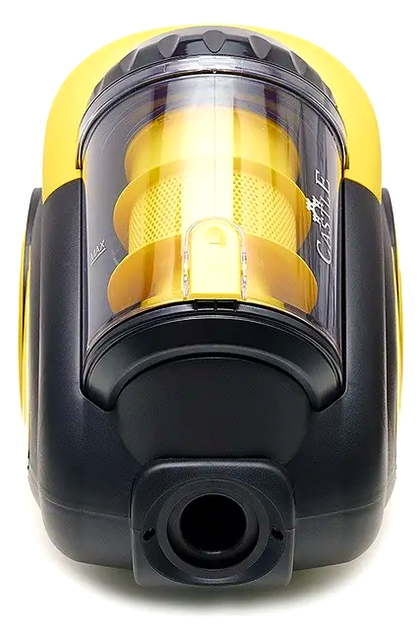 Пылесос 2200 Вт сухая уборка 4 л контейнерный черный желтый Castle MC-1560 - изображение 4