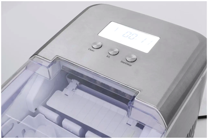 Ледогенератор 12 кг в сутки для дома и офиса нержавеющая сталь Caso MC-1543 - изображение 3