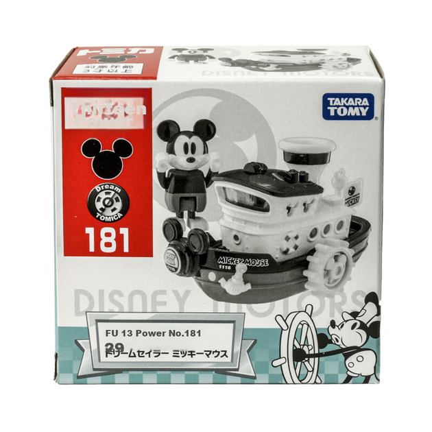 Модель легкосплавного автомобіля TAKARA TOMY Disney, дитяча іграшка, круїзний корабель та вітрильник Міккі Мауса, 915546 - зображення 5