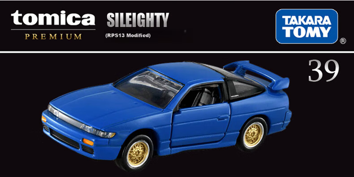 Модель автомобіля TAKARA TOMY TP39 Nissan RPS13 зі сплаву, чорна коробка, 162063 - Фото 5 Модель автомобіля TAKARA TOMY TP39 Nissan RPS13 зі сплаву, чорна коробка, 162063 - зображення 5