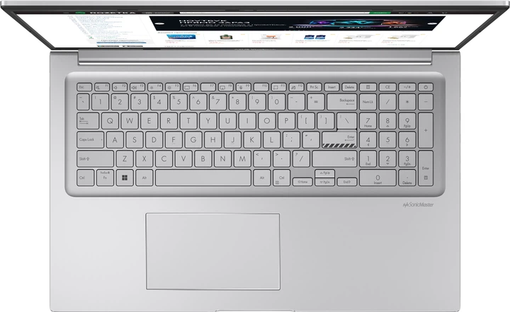 Ноутбук ASUS VivoBook 17 X1704VA (17.3 FHD/i5-120U/16/512Gb/Windows 11) - Фото 5 Ноутбук ASUS VivoBook 17 X1704VA (17.3 FHD/i5-120U/16/512Gb/Windows 11) - изображение 5