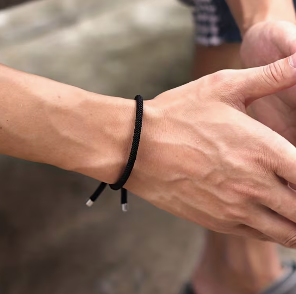 Регульований браслет удачі Yoga Braclet, легкий та стильний чоловічий, жіночий браслет червоний - изображение 7