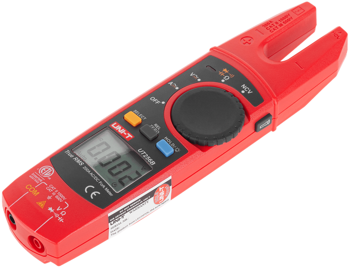 Мультиметр цифровий UNI-T 200A True RMS з кліщами UT256B (5901890018258) - зображення 2