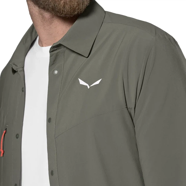 Сорочка Salewa Puez L/S Shirt Mns 5A50 L (100086945) - Фото 6 Сорочка Salewa Puez L/S Shirt Mns 5A50 L (100086945) - изображение 6
