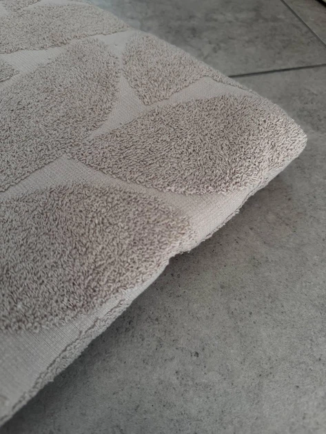 Махровое полотенце сауна 90х180 хлопок 100% L&M Home Textiles серый - Фото 2 Махровое полотенце сауна 90х180 хлопок 100% L&M Home Textiles серый - изображение 2