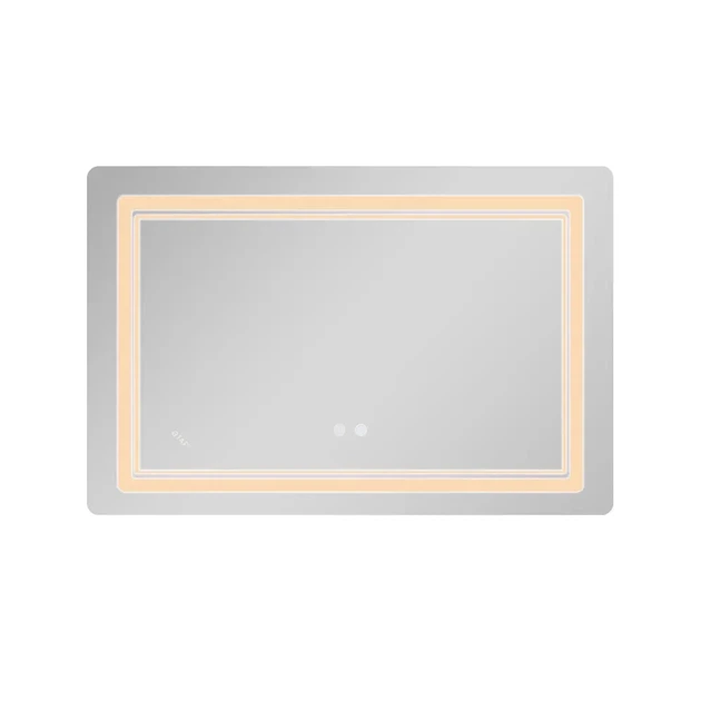 Дзеркало для ванної кімнати Qtap Cardinal CA1 600x800 прямокутне, з фронтальною LED-підствідкою (QT0478C8060) - зображення 4