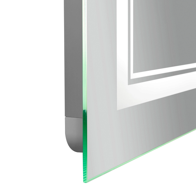 Дзеркало для ванної кімнати Qtap Cardinal 1000x800 прямокутне, з LED-підсвічуванням (QT0478C10080) - зображення 3