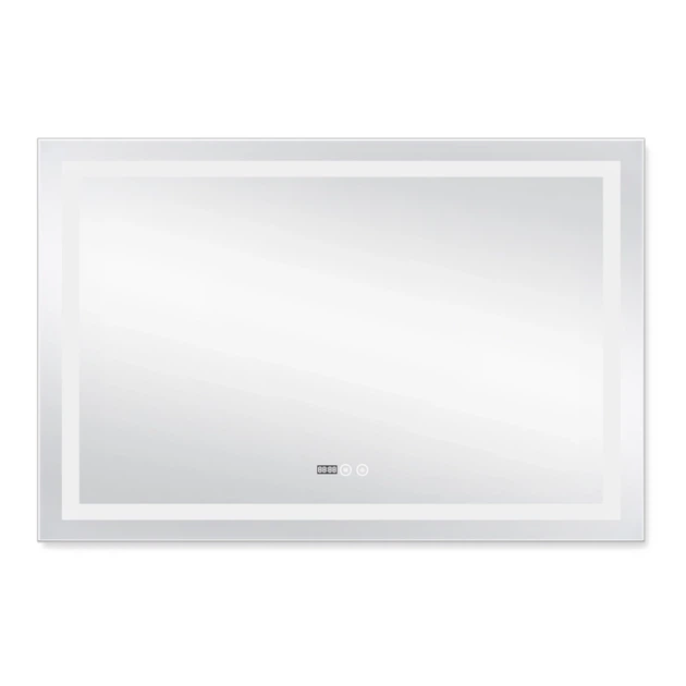Дзеркало для ванної кімнати Qtap Mideya 1200x800 DC-F613 з LED-підсвічуванням та антизапотіванням (QT2078F613W) - Фото 2 Дзеркало для ванної кімнати Qtap Mideya 1200x800 DC-F613 з LED-підсвічуванням та антизапотіванням (QT2078F613W) - зображення 2