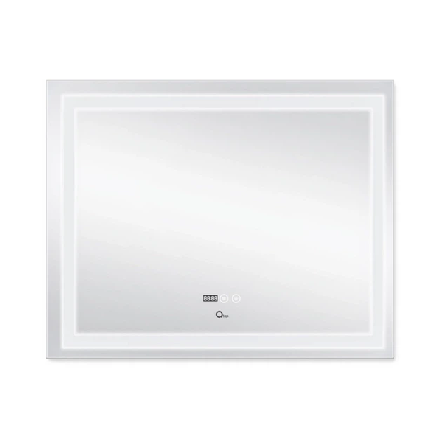 Дзеркало для ванної кімнати Qtap Mideya 1000x800 DC-F614 з LED-підсвічуванням та антизапотіванням (QT2078F614W) - зображення 3