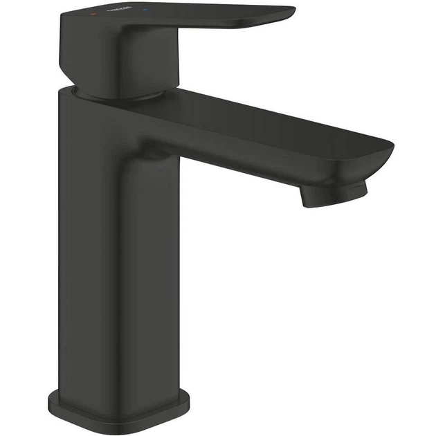 Змішувач для раковини Grohe Cubeo одноважільний, чорний матовий (1017572430) - Фото 1 Змішувач для раковини Grohe Cubeo одноважільний, чорний матовий (1017572430) - зображення 1