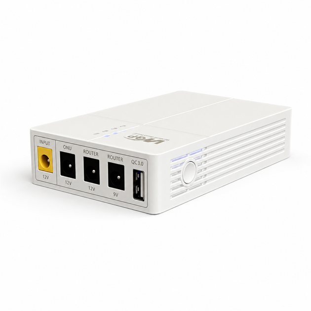 Безперебійник для роутера WGP 302 13500mAh 27W з блоком живлення ДБЖ mini ups для роутера Джерело безперебійного живлення WIFI - изображение 3