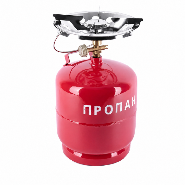 Комплект газовый инфракрасный обогреватель Super Gaz KH‑10 4.5 кВт с баллоном 12 л редуктором и шлангом Турция для дома дачи гаража мастерские склада теплицы - изображение 6