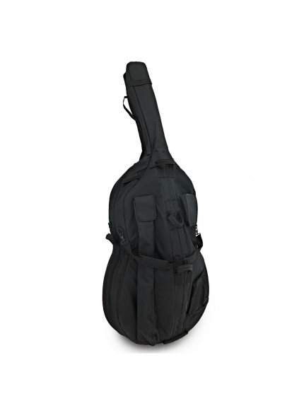 Контрабас STENTOR 1950LCRD Harlequin Rockabilly Double Bass 3/4 (Red) - зображення 6