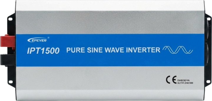 Інвертор напруги EPEVER 12V/220V 1500 Вт (IPT1500-12) - Фото 1 Інвертор напруги EPEVER 12V/220V 1500 Вт (IPT1500-12) - зображення 1