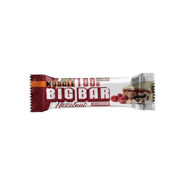 Батончик Big Bar Power Pro, лісовий горіх, 100 г - Фото 2 Батончик Big Bar Power Pro, лісовий горіх, 100 г - зображення 2