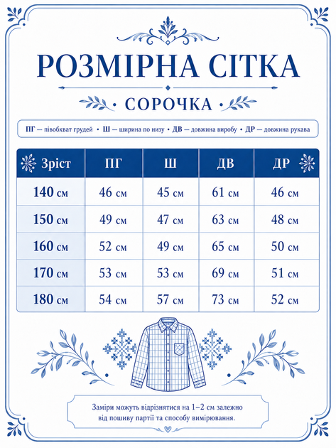 Сорочка для хлопчика 9-17 років темно-синя в клітинку (A050), 170 - Фото 3 Сорочка для хлопчика 9-17 років темно-синя в клітинку (A050), 170 - зображення 3
