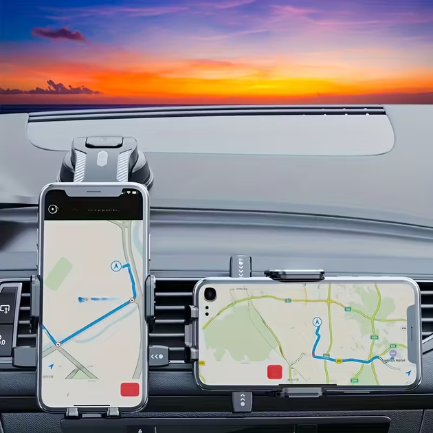 Автомобільний тримач для телефону на присосці 360° - Фото 3 Автомобільний тримач для телефону на присосці 360° - зображення 3