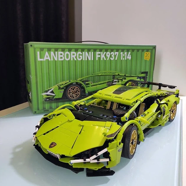 Конструктор Lamborghini Sian FKP 37 1280 деталей | Масштаб 1:14 - Фото 1 Конструктор Lamborghini Sian FKP 37 1280 деталей | Масштаб 1:14 - изображение 1